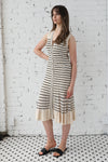 Veronica Stripe Button Down Dress