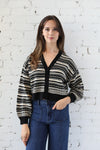 Macy Mixed Pattern Cardi