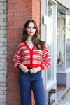 Macy Mixed Pattern Cardi