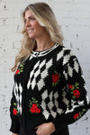 MARLEE </br>Embroidery Detail Cardi