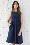Freya Midi Dress With Pockets
