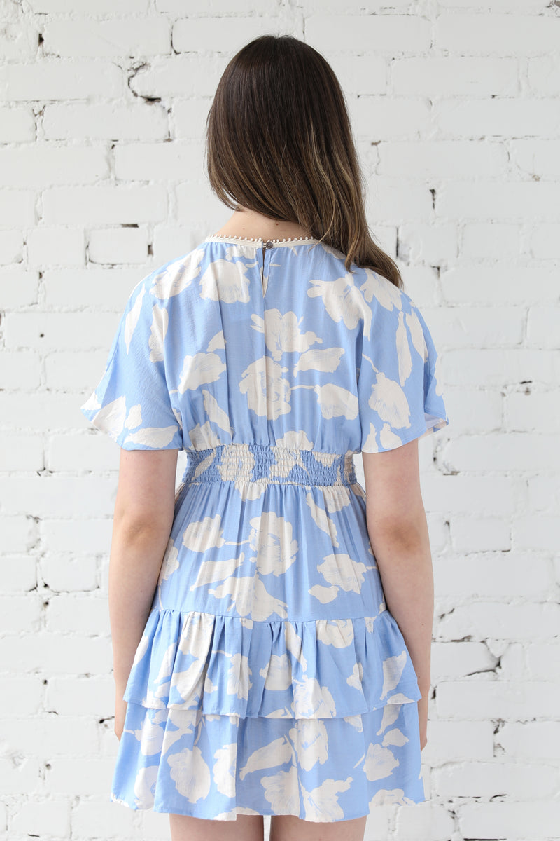 Eliana Smocked Tiered Dress
