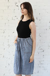 Denim Combo Dress