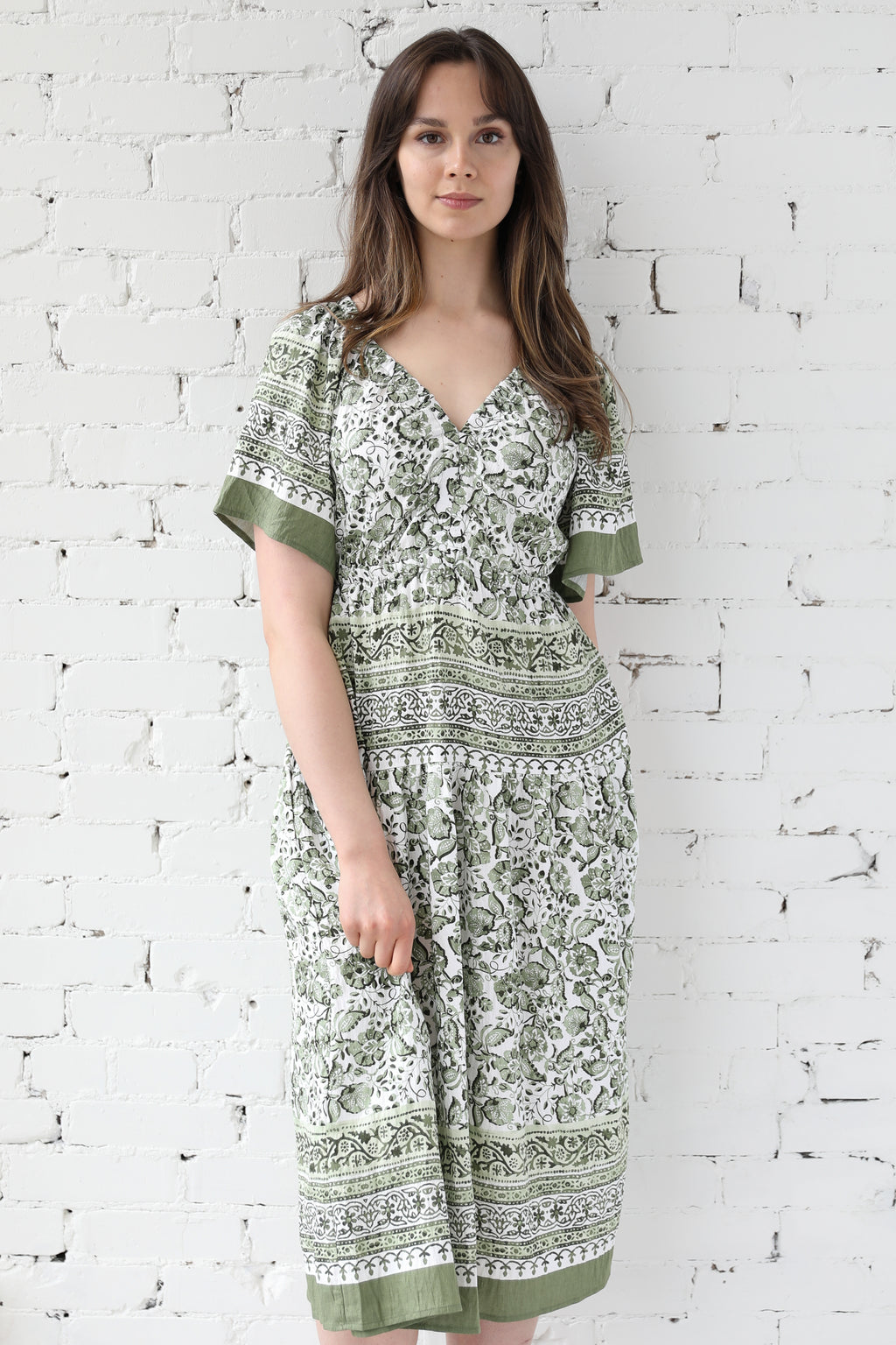 Callan Tiered Midi Dress
