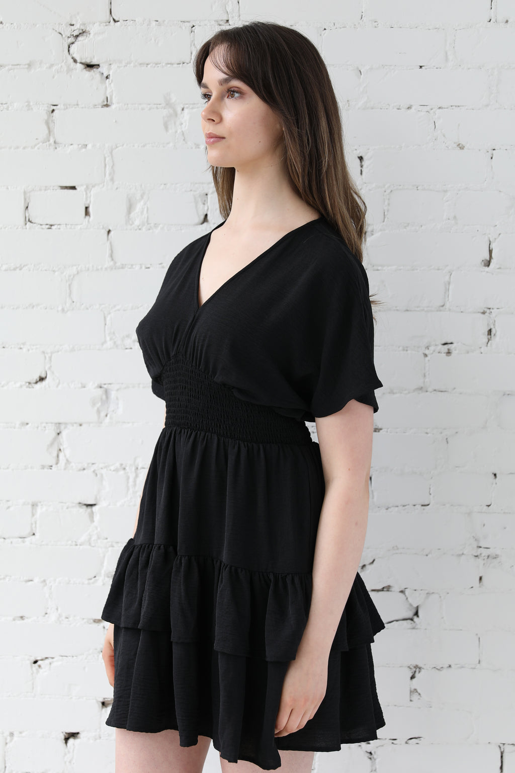 Livi Tiered Midi Dress