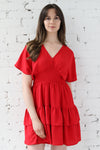 Livi Tiered Midi Dress