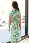 Julia Floral Print Midi Dress