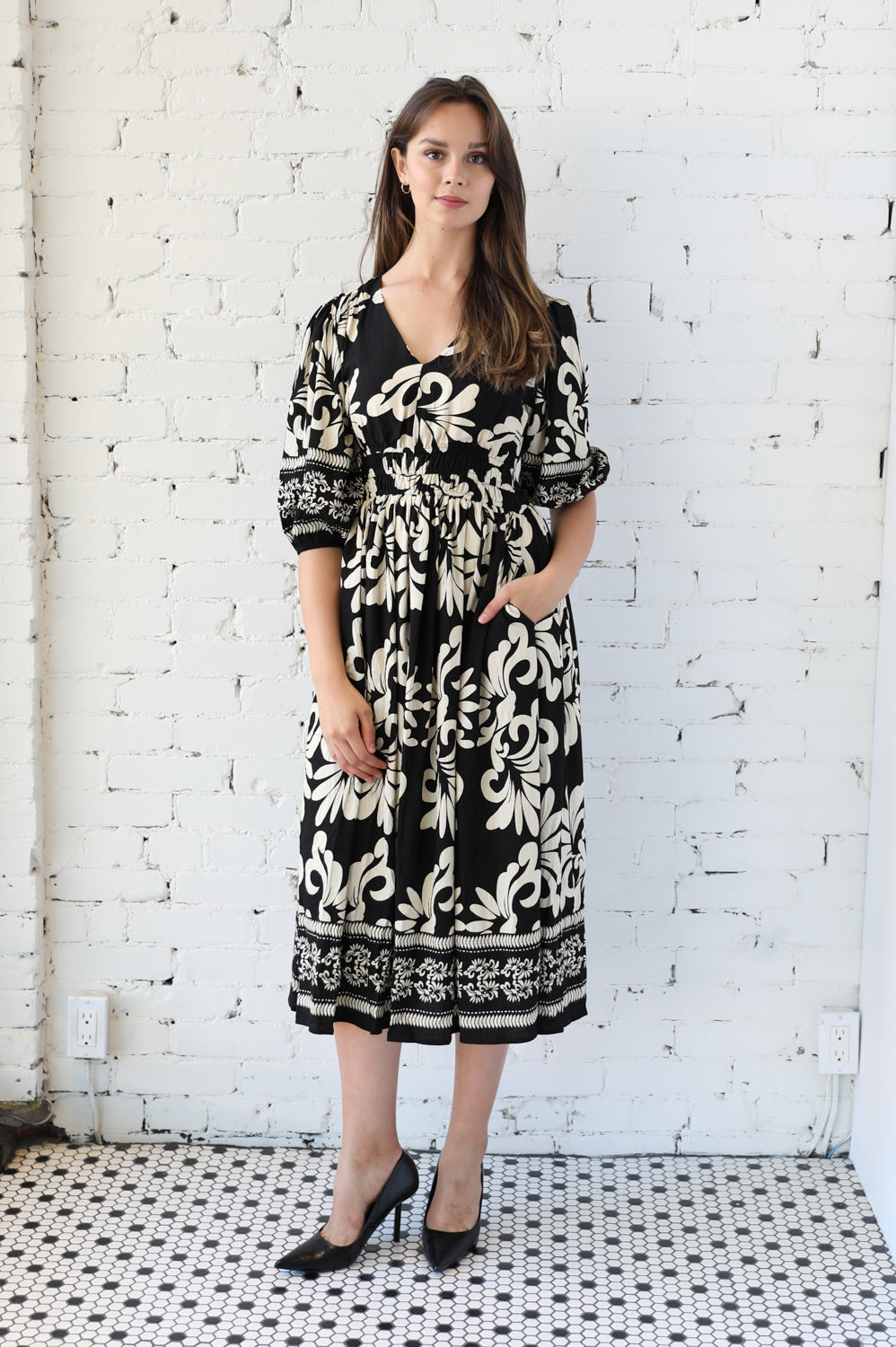 Isla Printed Dress