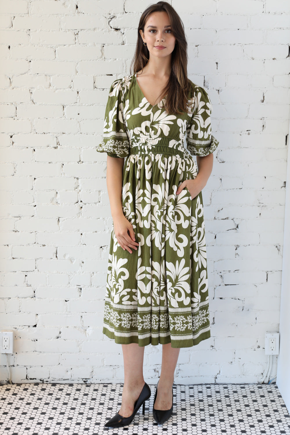Isla Printed Dress