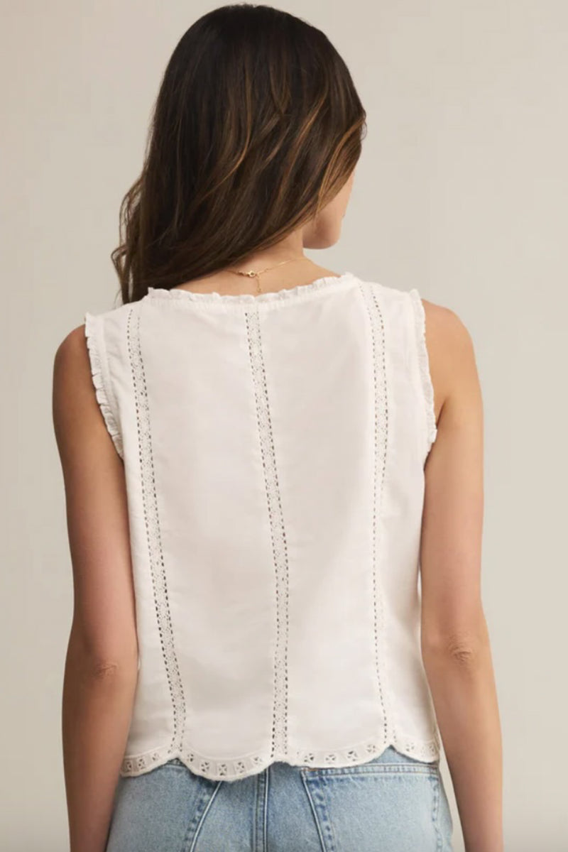 Tomi Embroidered Tank