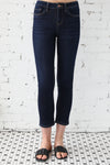 High Rise Ankle Slim Straight