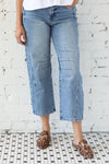 High Rise Barrel Jeans