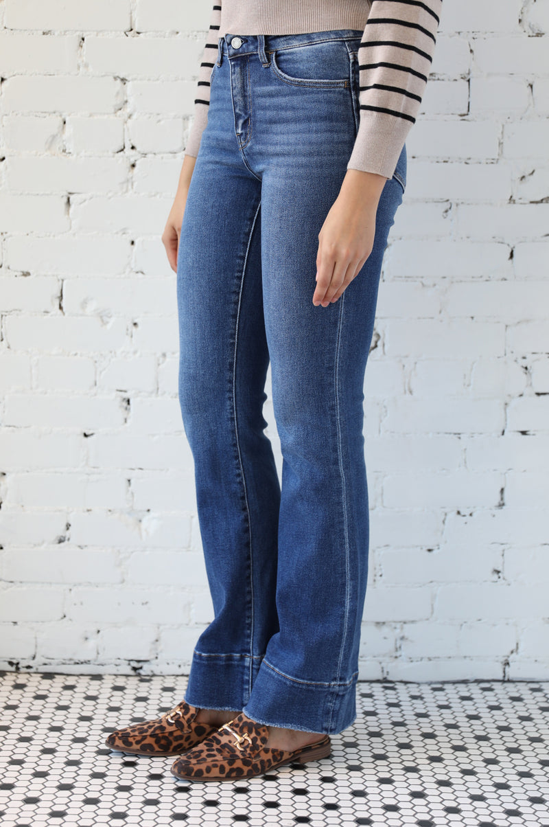 High Rise Bootcut Trouser