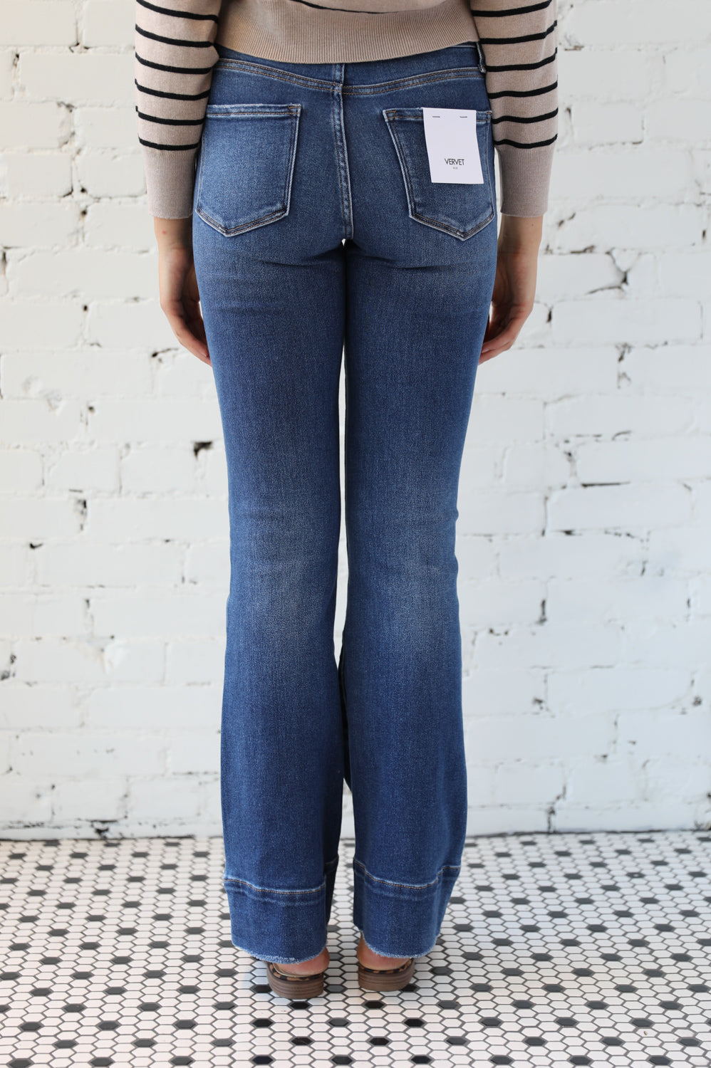 High Rise Bootcut Trouser