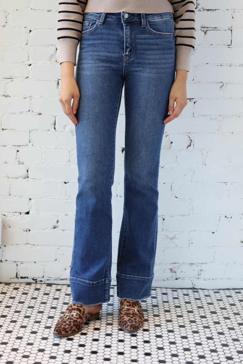 High Rise Bootcut Trouser
