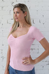 MARLEE </br>Short Sleeve Reiss Knit