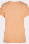 ESQUALO </br>Tee With Curled Edge Details
