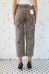 High Rise Leopard Barrel
