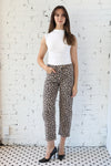 High Rise Leopard Barrel