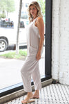 Ribbed Pocket Jumpsuit