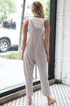 Ribbed Pocket Jumpsuit