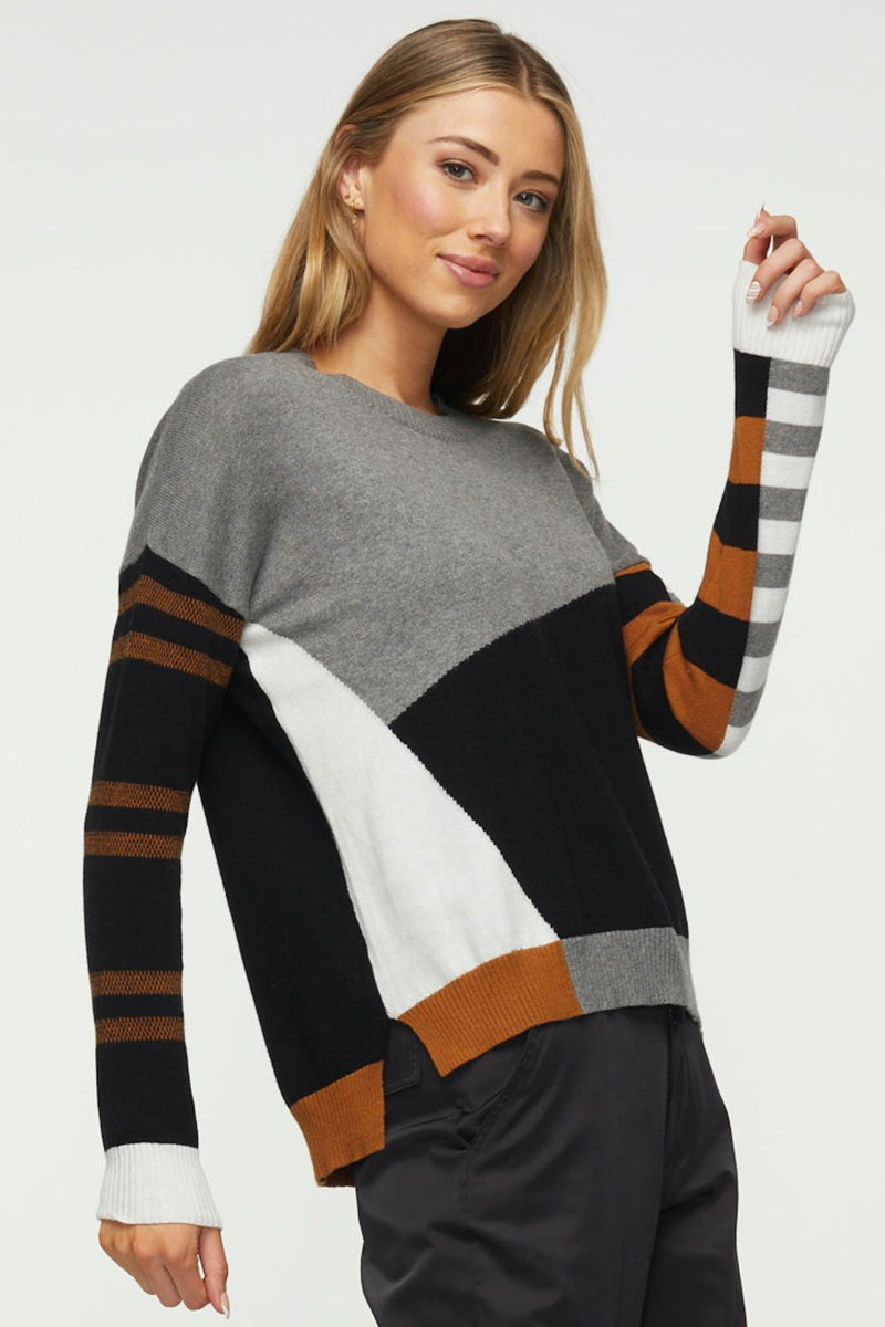 ZAKET & PLOVER </br>Eclectic Intarsia Sweater