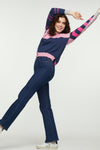 ZAKET & PLOVER </br>Eclectic Intarsia Sweater