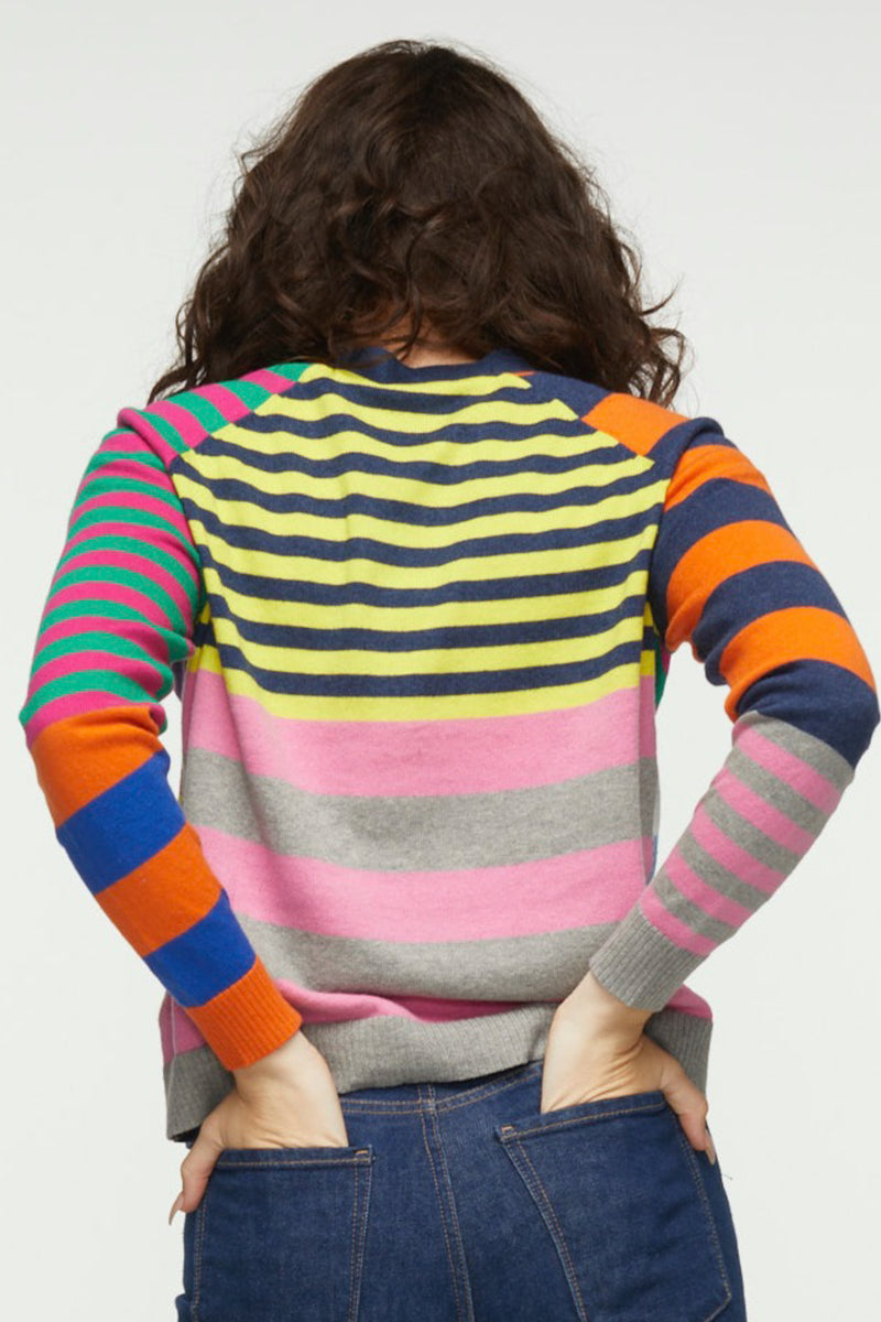 ZAKET & PLOVER </br>Mix Stripe Cardi