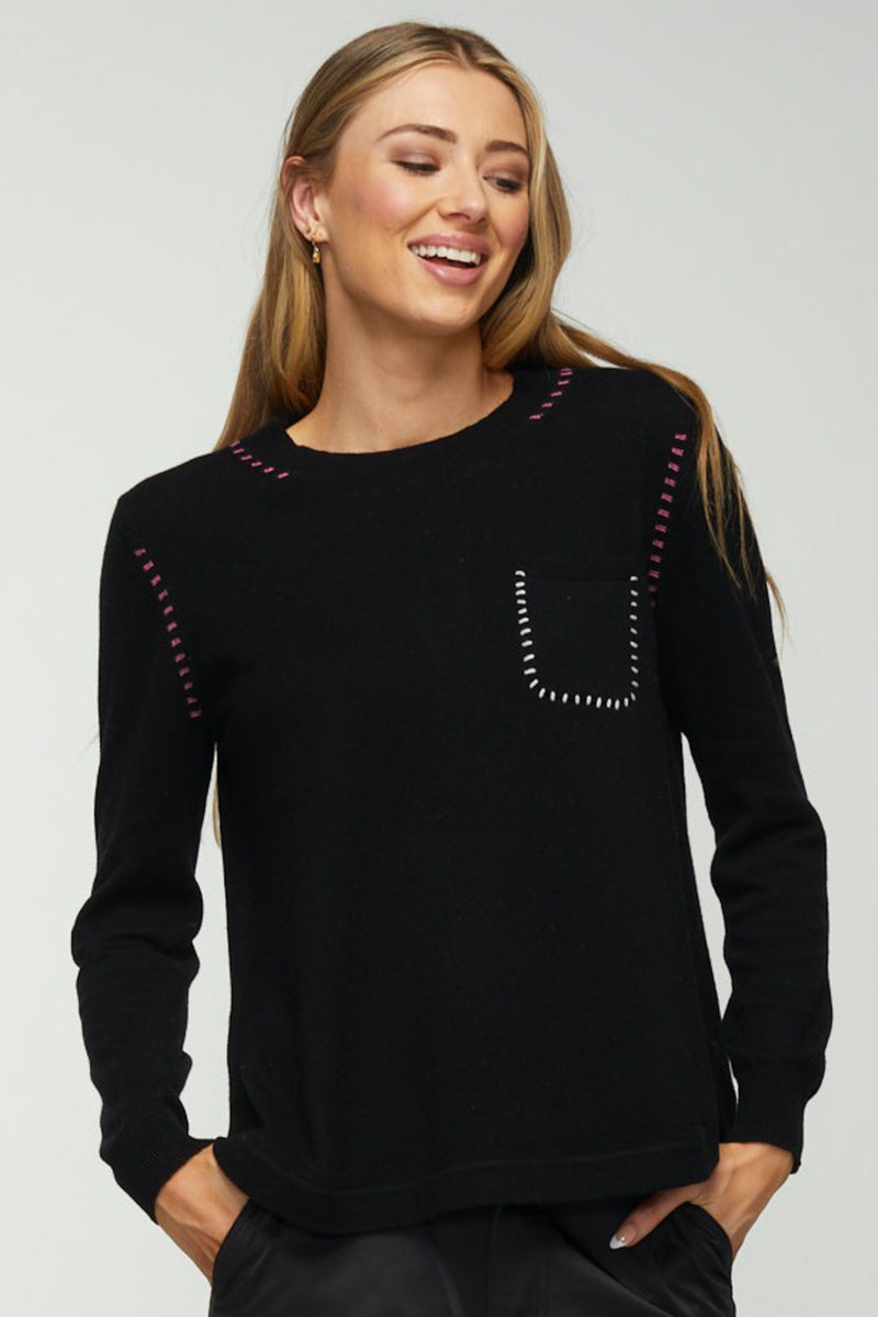 ZAKET & PLOVER </br>Whip Stitched Sweater