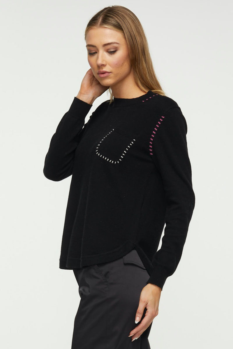 ZAKET & PLOVER </br>Whip Stitched Sweater