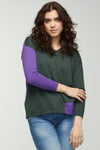 ZAKET & PLOVER </br>Two Tone Sweater