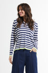 Stripe V Sweater