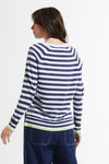 Stripe V Sweater