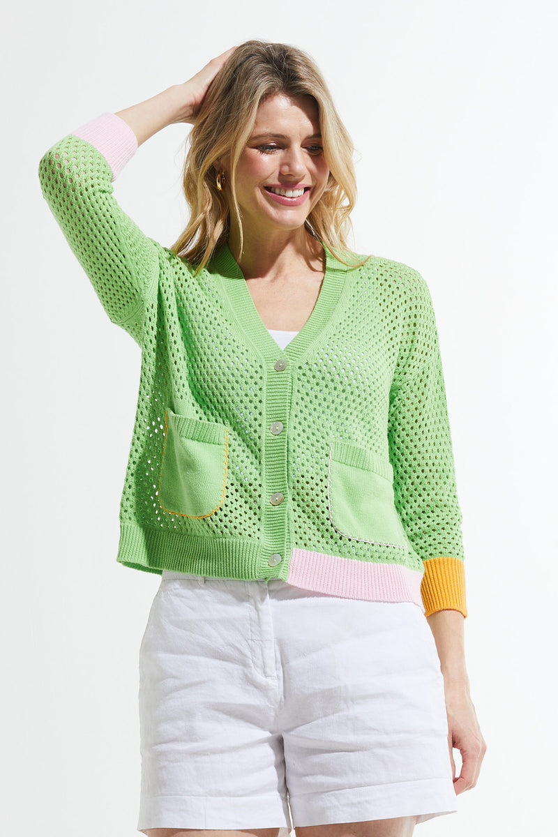 Holey Cardi