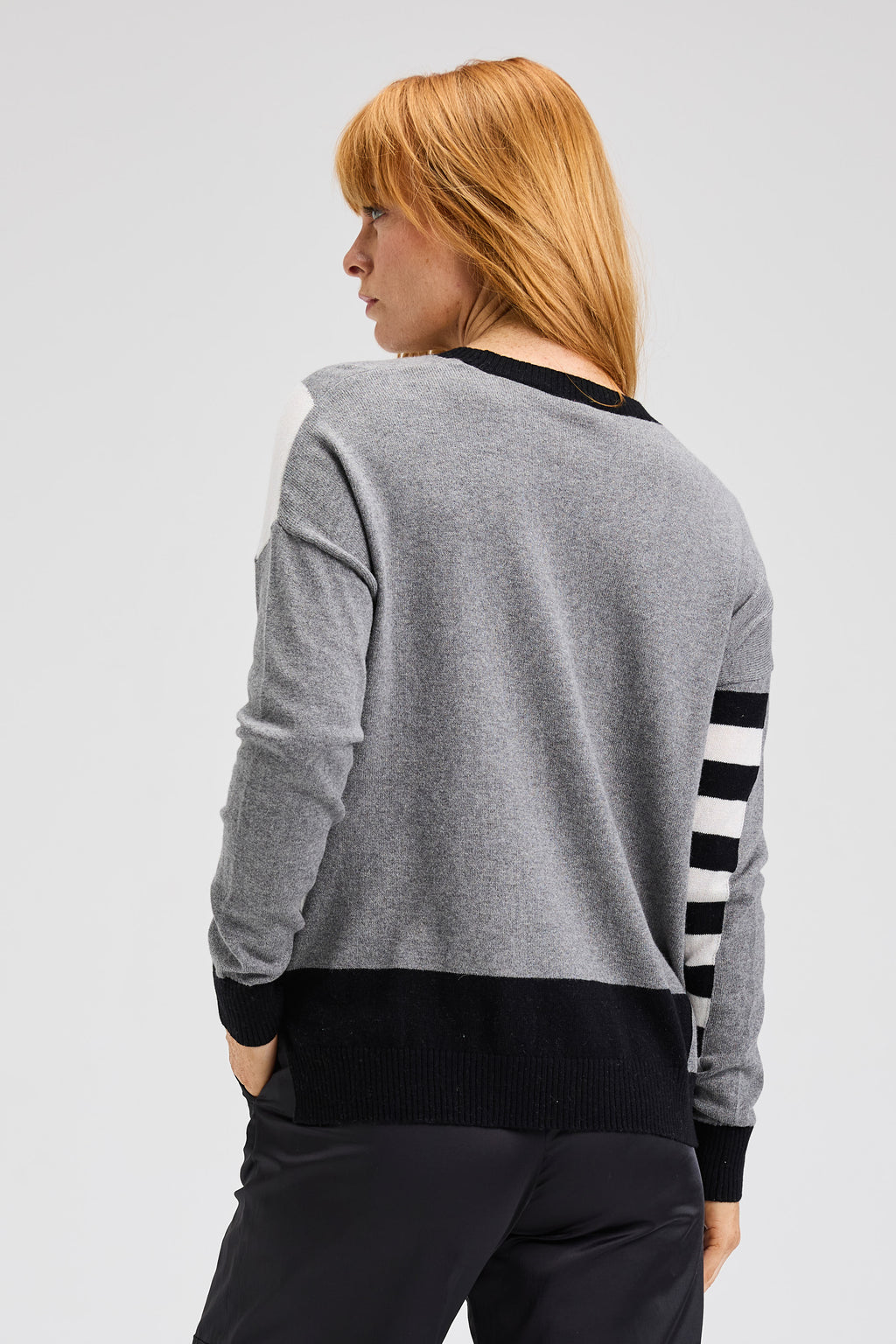 Handwork Stripe Sweater
