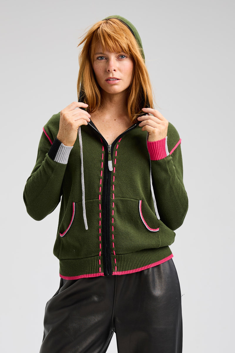 Threaded Hoodie