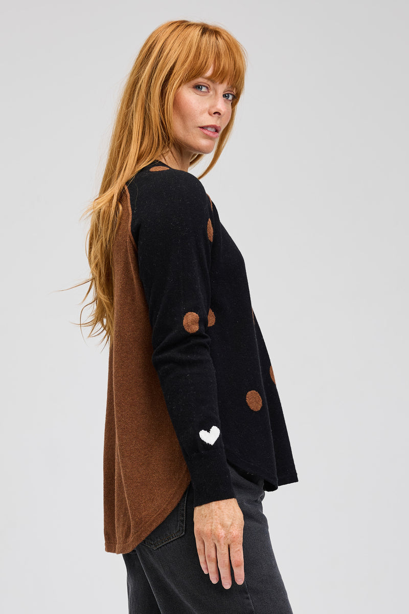 Spot The Love Sweater