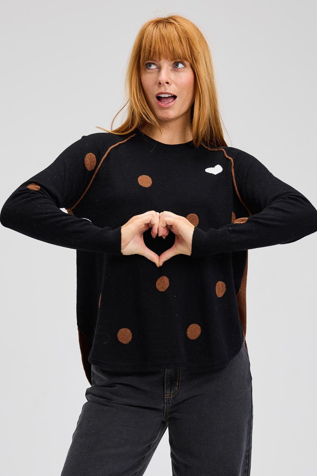 Spot The Love Sweater