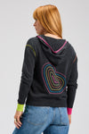 Heart Embroidery Hoodie