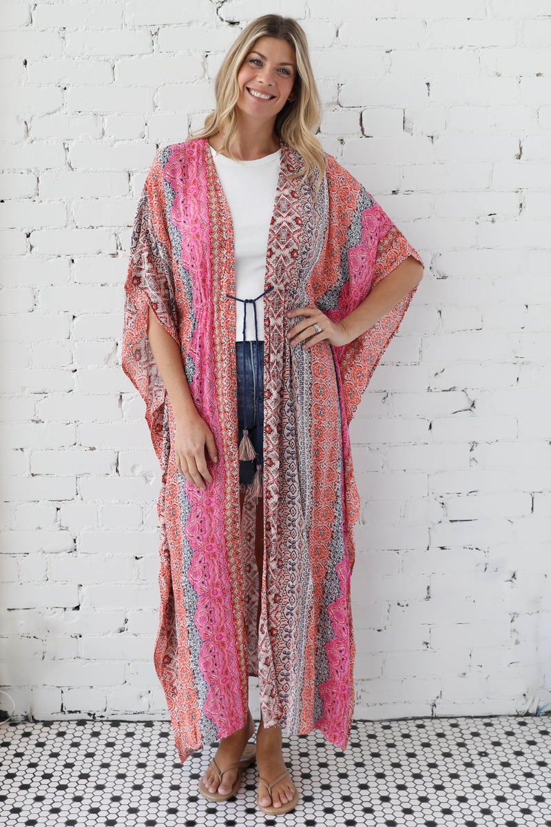 AVERY RAYNE </br>Marrakesh Print Kimono