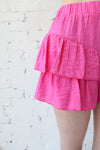 MARLEE </br>Rachel Ruffle Tiered Shorts