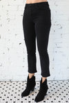 JUST BLACK </br>Contemporary Slim Straight