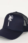 KERRI ROSENTHAL </br>Palm Checkered Trucker Hat