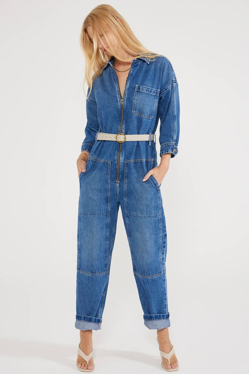 ETICA </br>Zeta Carpenter Jumpsuit