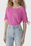 SANCTUARY </br>Peek A Boo Sleeve Tee