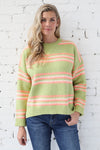 AVERY RAYNE </br>Stripe Ripple Knit