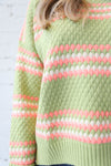 AVERY RAYNE </br>Stripe Ripple Knit