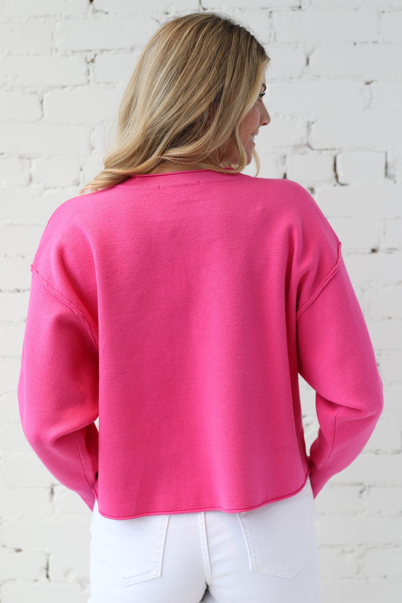 AVERY RAYNE </br>Rita Dolman V-Neck Knit