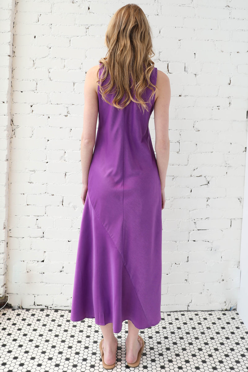 MARLEE </br>Satin Slip Maxi Dress