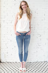 7 FOR ALL MANKIND </br>Roxanna Ankle
